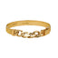 22K Yellow Gold Jaguar Cuff with Chain Link Accent (33.6gm)