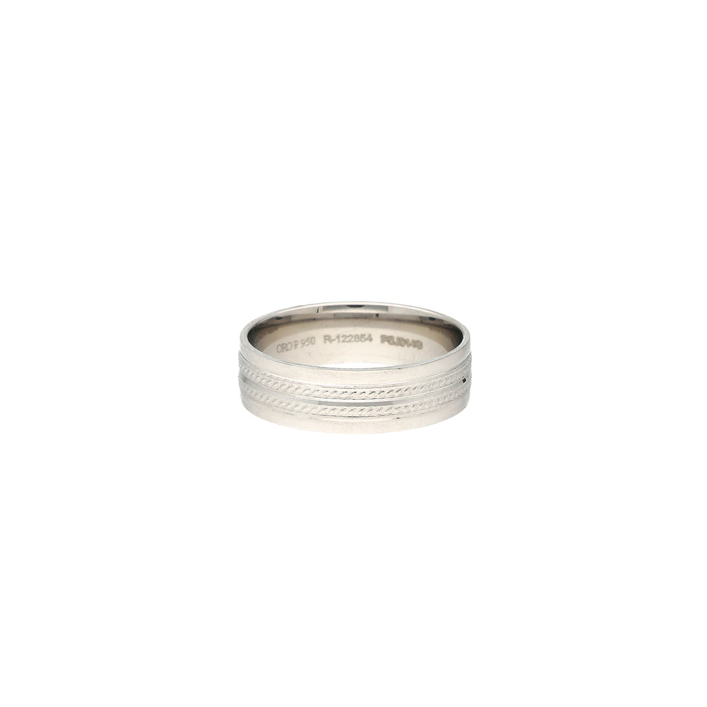Platinum Band (7.8gm) | 



Enhance your look with this men's platinum band by Virani Jewelers, a true masterpiece of men...