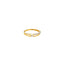 22K Yellow Gold & CZ Ring (2.2gm)