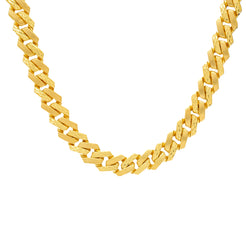 22K Yellow Gold 24in Cuban Link Chain (83.5gm)