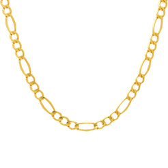 22K Yellow Gold 24in Figaro Chain (20.8gm)