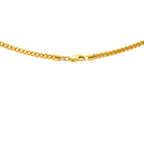 22K Yellow Gold Link Chain (28.3gm) | Indulge in luxury with this charming 22k yellow gold chain for men by Virani Jewelers. 

With its...