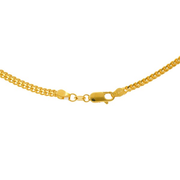 22K Yellow Gold 24in Link Chain (41.1gm) | Elevate your ensemble with this stylish 22k gold chain for men by Virani Jewelers. 

Crafted with...