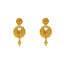22K Yellow Gold Filigree Necklace Set (53.4gm)