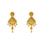 22K Yellow Gold Filigree Necklace Set (42.5gm)