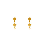 22K Yellow Gold Jhumki Earrings (4gm) | 



Adorn your ears with the exquisite elegance of this 22k yellow gold Jhumki earrings by Virani...
