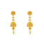 22K Yellow Gold Jhumki Earrings (16.8gm)