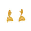 22K Yellow Gold Jhumki Earrings (23.6gm)