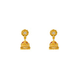 22K Yellow Gold Jhumki Earrings (9.4gm) | 



Adorn yourself with the splendor of traditional Indian gold jewelry while wearing these exqui...