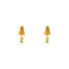 22K Yellow Gold Earrings (6.2gm)