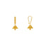 22K Yellow Gold Jhumki Earrings (6.5gm)