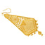 22K Yellow Gold Beaded Filigree Tikka (36.6gm)