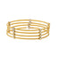 22K Yellow & White Gold Beaded Bangle Set of 2 (16.9gm)