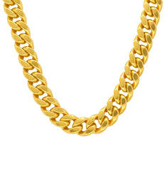 22K Yellow Gold Cuban Link Chain (141.4gm)