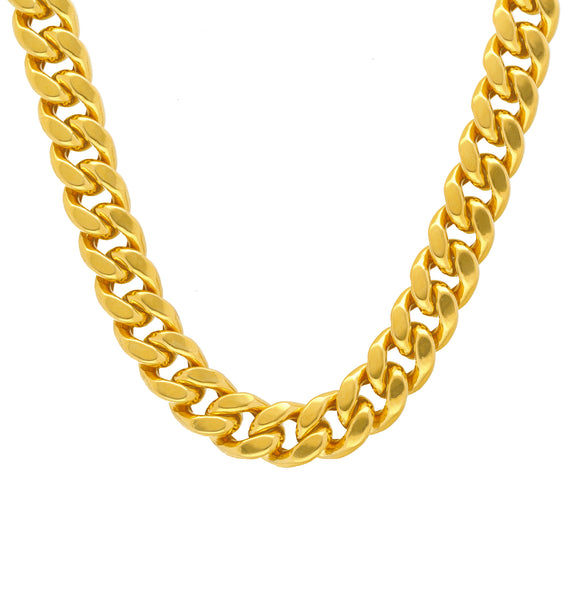 22K Yellow Gold Link Chain (141.4gm) | 


Add this stylish 22k gold link chain from Virani to your jewelry collection. This stunning pie...