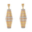 22K Multi-Tone Gold Necklace Set (13.3gm)