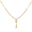 22K Multi-Tone Gold Beaded Chain (9.2gm)
