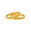 22K Yellow Gold Bangle Set of 2 (46gm)