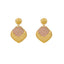 22K Multi-Tone Gold Pendant Set (16.2grams)