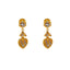 22K Yellow Gold Earrings (5.8gm)