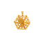 22K Yellow Gold Artisanal Pendant (9.6gm)