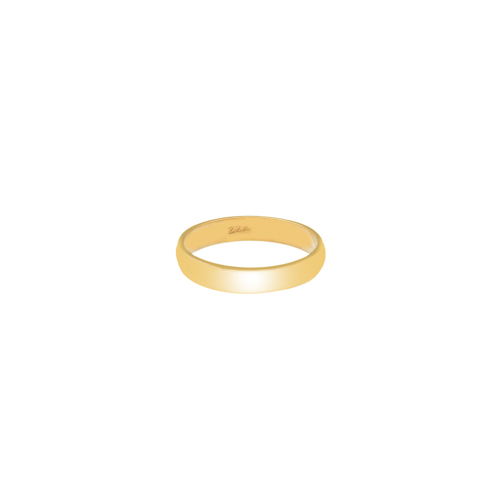 22K Yellow Gold Men's Ring (4gm) | 


Step into the world of Indian gold splendor with this stunning 22k gold ring for men.   The so...