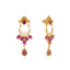 22K Yellow Gold & Ruby Pendant Set (20.5gm)