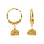 22K Yellow Gold & Enamel Earrings (13.1gm)