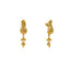 22K Yellow Gold Jhumka Stud Earrings (4.7gm)