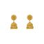 22K Yellow Gold Jhumka Earrings (7.7gm)