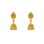22K Yellow Gold Jhumka Earrings (7.9gm)