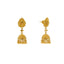 22K Yellow Gold Jhumka Earrings (7.9gm)