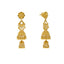22K Yellow Gold Jhumka Earrings (10.2gm)