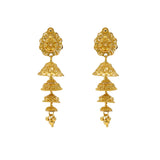 22K Yellow Gold Jhumka Earrings (12.4gm) | 


Elevate your elegance with these 22k gold Jhumka earrings by Virani Jewelers.   These Indian g...