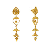 22K Yellow Gold Jhumka Earrings (11.9gm) | 


Adorn yourself with this exquisite pair of 22k gold Jhumka earrings from Virani Jewelers.   Th...