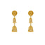 22K Yellow Gold Jhumka Earrings (8.7gm)