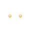22K Yellow Gold Stud Earrings (2.4gm)