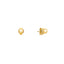 22K Yellow Gold Stud Earrings (2.4gm)