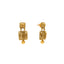 22K Yellow Gold Antique Necklace Set (39.2gm)