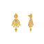 22K Yellow Gold Antique Necklace Set (49.3gm)