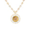 22K Multi-Tone Gold Floral Jewelry Set (24.5gm)