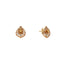 22K Multi-Tone Gold Floral Jewelry Set (24.6gm)