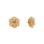 22K Multi-Tone Gold Floral Jewelry Set (23.8gm)