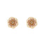 22K Multi-Tone Gold Floral Jewelry Set (24.5gm)