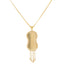 22K Multi-Tone Gold Pendant Set (14.8gm)