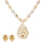 22K Multi-Tone Gold Jewelry Set (24gm)