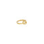 22K Yellow Gold Heart-Shaped Ring (2.2gm)