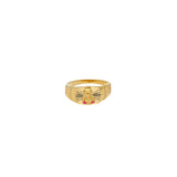 22K Yellow Gold Ganesh Ring (4.5gm) | 


Virani Jewelers proudly presents a 22k gold ring collection that defines opulence, and this go...
