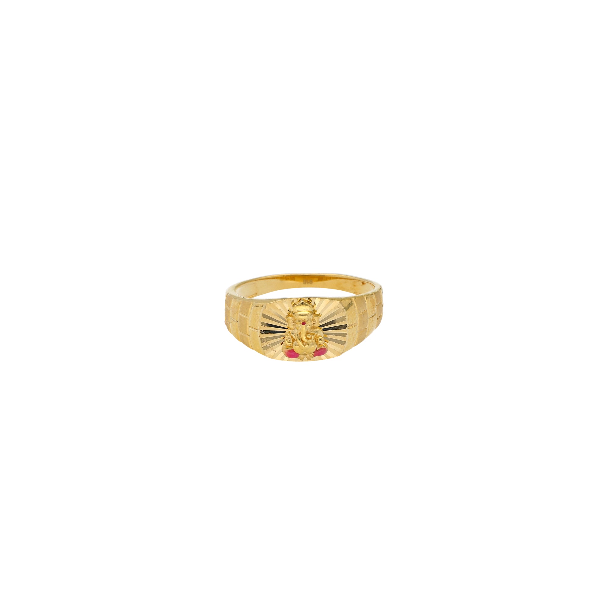22k Plain Gold Ring JGS-2212-08096 – Jewelegance