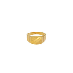22K Yellow Gold Ring (4.6gm)